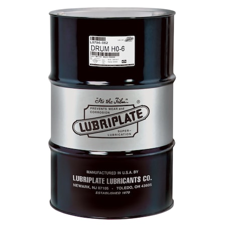 Lubriplate Ho-6 Lubricating Oil, Drum, Iso-460/Agma 7 R&O/Aw Gear Oil L0794-062